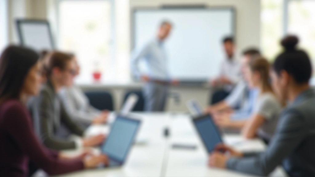 Session de formation sur l'accessibilité avec des participants devant des ordinateurs